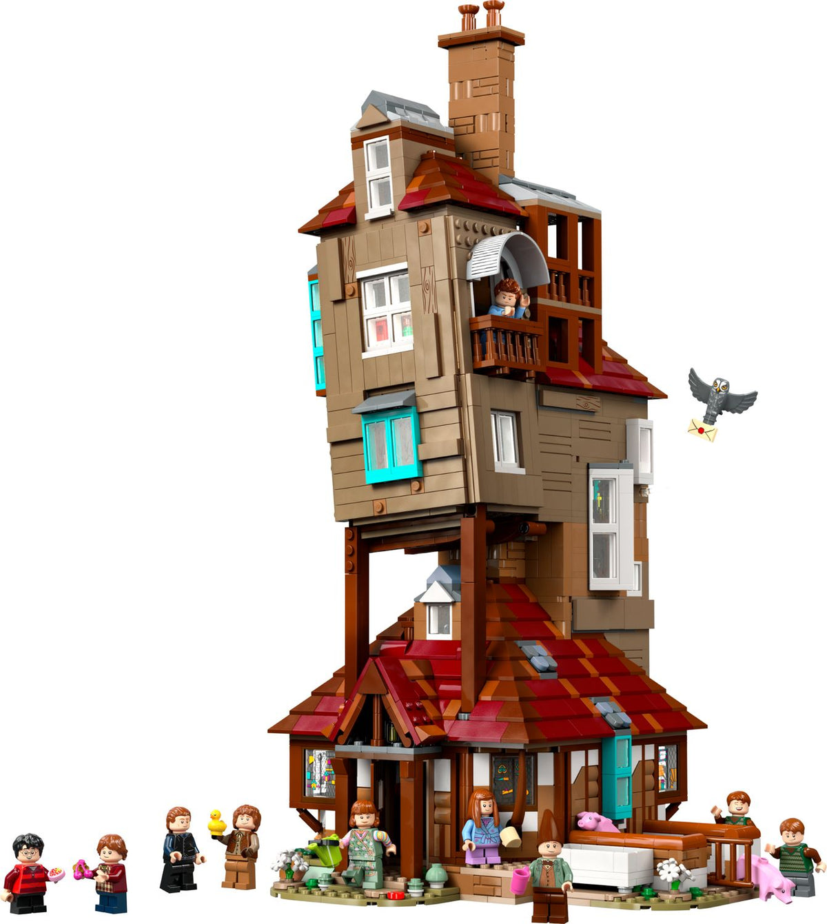 LEGO Harry Potter 76437 Der Fuchsbau – aufgebautes Modell mit Minifiguren